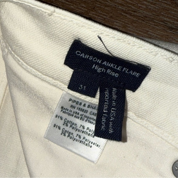 Veronica Beard Carson High-Rise Ankle Flare Jeans Size 31 - Picture 7 of 12